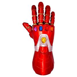 Monogram Marvel Figural Bank Deluxe Iron Man Nano Gauntlet 25 Cm Vermelho