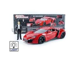 Jada Toys Fast And Furious Hollywood Rides 1/18 Lykan To All Gas Vermelho