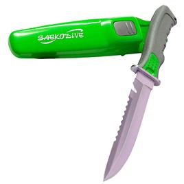 Saeko Double Edge Stainless Steel Knife Prateado