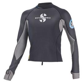 Scubapro 1.5 Mm Everlex Apnea Jacket Cinzento XL