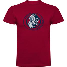Kruskis Scuba Short Sleeve T-shirt Vermelho 2XL Homem