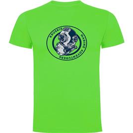 Kruskis Scuba Short Sleeve T-shirt Verde XL Homem