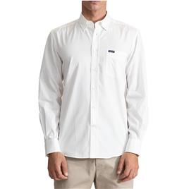 FaÇonnable Club Bd Sportswear Poplin Long Sleeve Shirt Branco M Homem