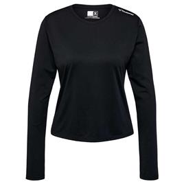 Hummel Mt Aura Mesh Long Sleeve T-shirt Preto XL Mulher