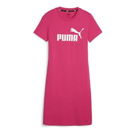 Puma Ess Short Sleeve Dress Rosa S Mulher