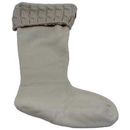 Hunter 6stitch Cable Tall Socks Beige EU 39-42 Mulher