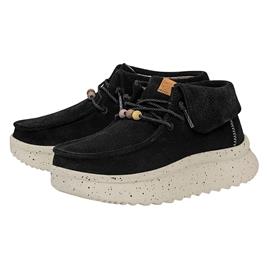 Hey Dude Wendy Peak Fold Suede Shoes Preto EU 37 Mulher