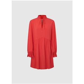 Pepe Jeans Beverly Long Sleeve Short Dress Laranja S Mulher