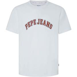 Pepe Jeans Clement Short Sleeve T-shirt Branco XS Homem