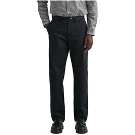 Gant Twill Regular Fit Chino Pants Preto 34 / 32 Homem