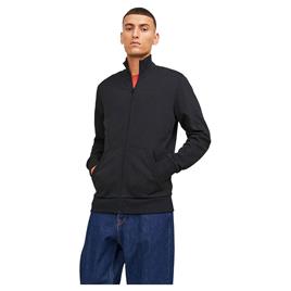 Jack & Jones Paulos Full Zip Sweatshirt Preto M Homem