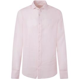 Hackett Hm309744 Long Sleeve Shirt Rosa S Homem
