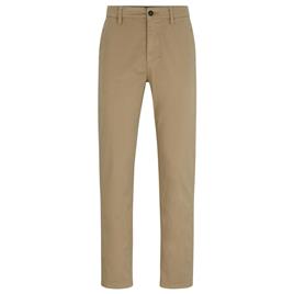 Boss 10242156 Tapered Fit Chino Pants Beige 34 / 30 Homem