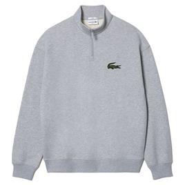 Lacoste Sh0069 Half Zip Sweatshirt Cinzento M Homem