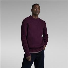 G-star Essential R Crew Neck Sweater Roxo XL Homem
