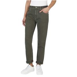 Pepe Jeans Tapered Fit High Waist Jeans Verde 28 / 32 Mulher