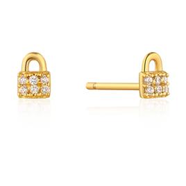 Ania Haie E032-03g Earrings Dourado  Homem