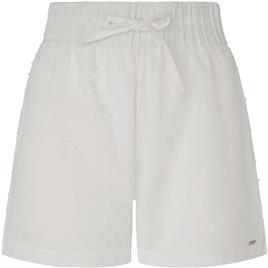 Pepe Jeans Broderie Shorts Pyjama Branco XS Mulher