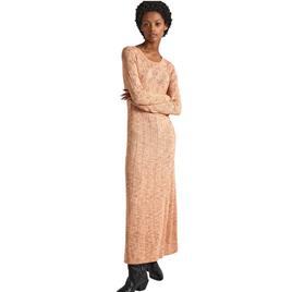 Pepe Jeans Gianna Dress Long Sleeve Long Dress Castanho L Mulher