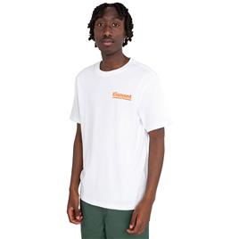 Element Sunup Short Sleeve T-shirt Branco M Homem