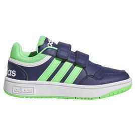 Adidas Hoops 3.0 Cf C Trainers Azul EU 33 Rapaz