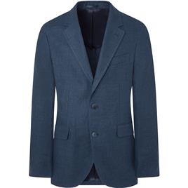 Hackett Linen Delave Hopsack Blazer Azul 44 / R0 Homem