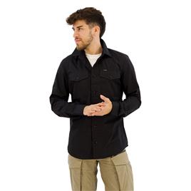 G-star Marine Slim Fit Long Sleeve Shirt Preto S Homem