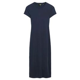 Superdry W8011613a Short Sleeve Midi Dress Azul XS Mulher