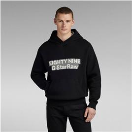 G-star Graphic Loose Hoodie Preto XL Homem
