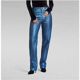 G-star Viktoria High Straight Fit Jeans Azul 27 / 28 Mulher