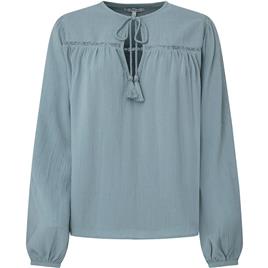 Pepe Jeans Alanis Long Sleeve Blouse Verde XS Mulher