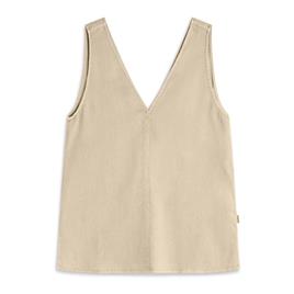 Ecoalf Samy Long Sleeve Shirt Beige M Mulher