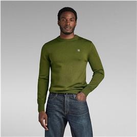 G-star Premium Core R Crew Neck Sweater Verde M Homem