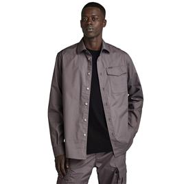 G-star Rine Regular Fit Long Sleeve Shirt Cinzento M Homem