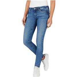 Pepe Jeans Pl204583 Skinny Fit Jeans Azul 26 / 30 Mulher