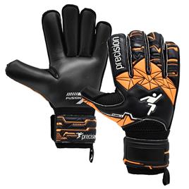 Precision Fusion X Roll Finger Protect Goalkeeper Gloves Preto 10