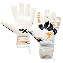 Precision Junior Fusion X Negative Replica Goalkeeper Gloves Branco 6
