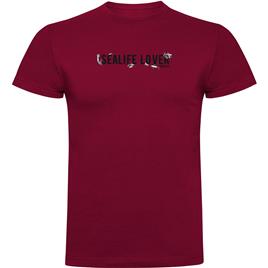 Kruskis Sealife Lover Short Sleeve T-shirt Vermelho M Homem