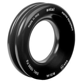 Antal Mini Solid 22x44 Mm Ring Prateado