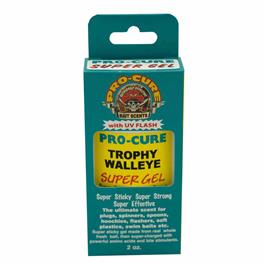 Pro Cure Super Gel Plus Trophy 56g Walleye Liquid Bait Additive Transparente