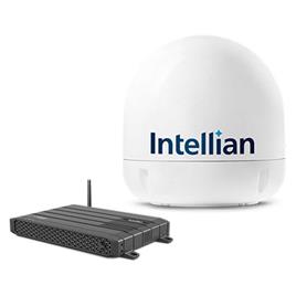 Iridium Everywhere Intellian C700 Terminal Certus Antenna Transparente