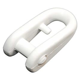 Allen Nylon Screw Shackle 10 Units Prateado 27.5 mm