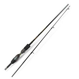 Mustad Detector Salt 2 Sections Light Spinning Rod Preto 2.05 m / 10 g
