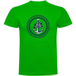 Kruskis Old Sailor Short Sleeve T-shirt Verde XL Homem