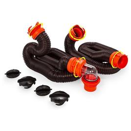 Camco Rhinoflex 6 M Hose Set Laranja