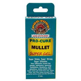 Pro Cure Super Gel Plus 56g Mullet Liquid Bait Additive Transparente