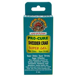 Pro Cure Super Gel Plus 56g Crab Shedder Liquid Bait Additive Transparente