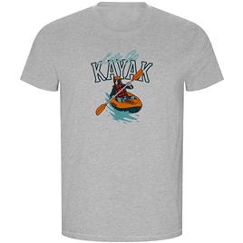 Kruskis Lets Go Eco Short Sleeve T-shirt Cinzento L Homem