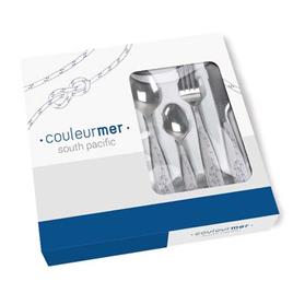 Couleurmer South Pacific Cultery Kit 24 Units Transparente