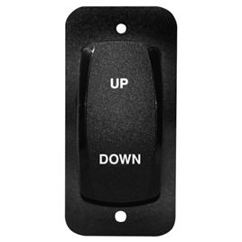 Lenco Marine Single Hatch Lift Switch Preto